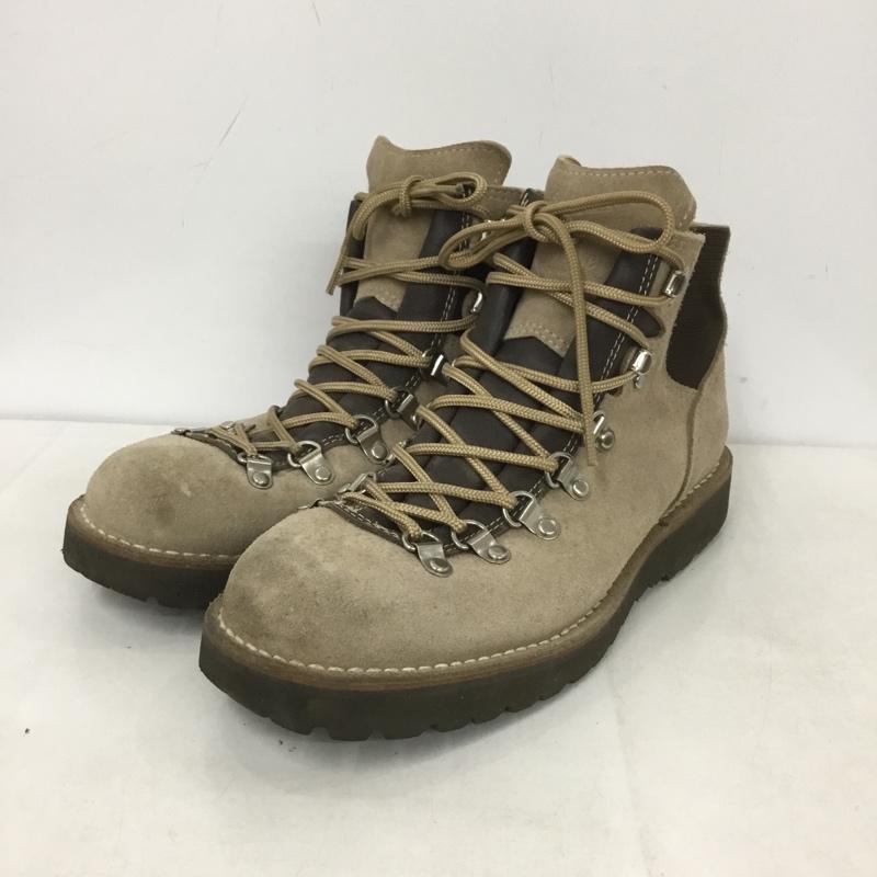 ダナー Danner アウトドアシューズ アウトドアシューズ D217610 VERTIGO LIGHT マウンテンブーツ 8 ロゴ、文字 ベージュ / ベージュ / X 茶 / ブラウン /  メンズ USED 古着 中古 10140165