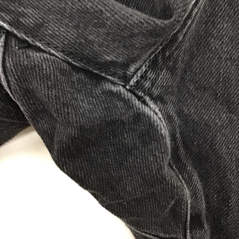 ザラ ZARA パンツ デニム、ジーンズ デニムパンツ スリムパンツ カジュアルパンツ 34 無地 黒 / ブラック /  レディース USED 古着 中古 10149556