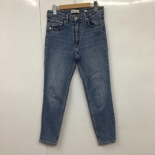 ザラ ZARA パンツ デニム、ジーンズ 38 無地 水色 / ライトブルー /  レディース USED 古着 中古 10130988