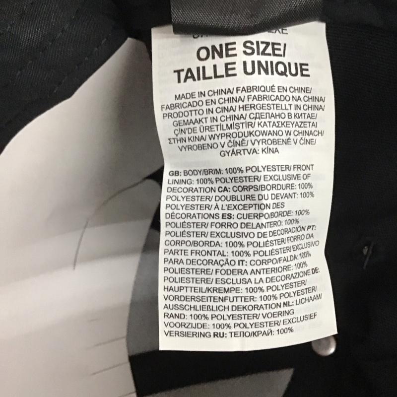 ザノースフェイス THE NORTH FACE 帽子 キャップ NF0A4VSV RECYCLED 66 CLASSIC HAT タグ付き ロゴ、文字 黒 / ブラック /  メンズ USED 古着 中古 10132517