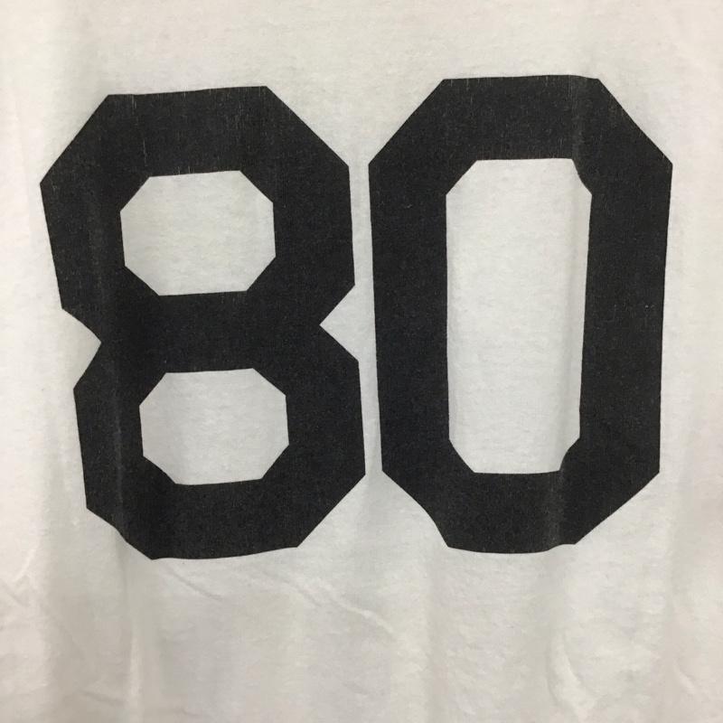 ステューシー STUSSY Tシャツ 半袖 半袖カットソー プリントTシャツ クルーネックカットソー XL プリント 白 / ホワイト /  メンズ USED 古着 中古 10132555