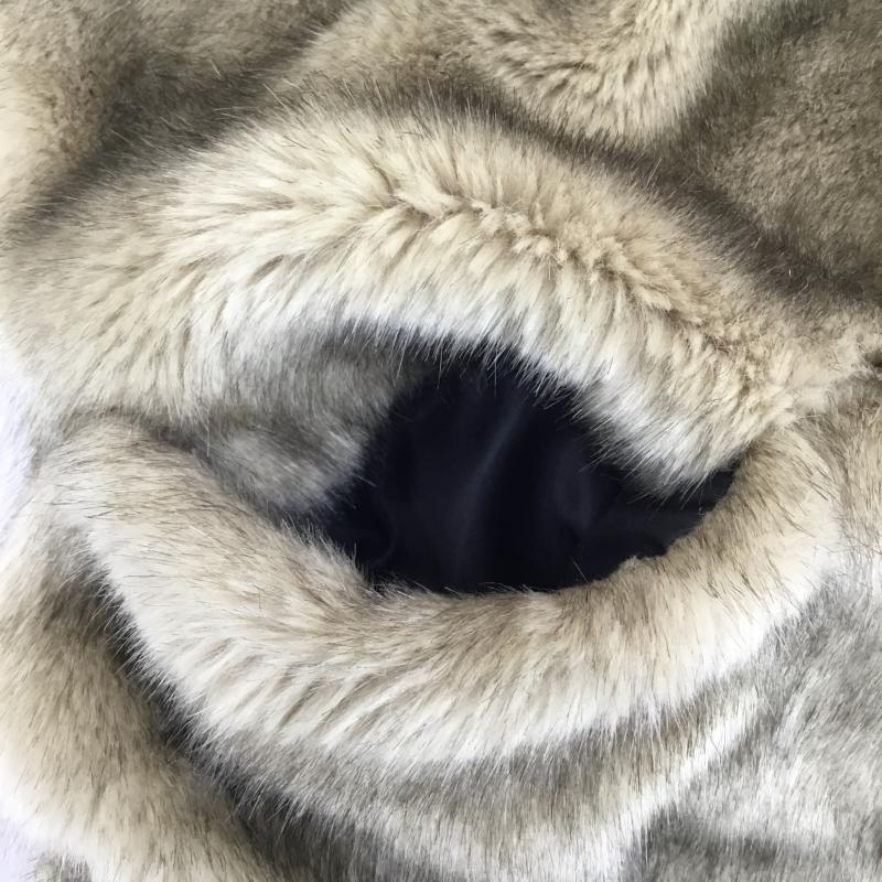 ザラティーアールエフ ZARA TRF ベスト ベスト ファーベスト M 無地 茶 / ブラウン /  レディース USED 古着 中古 10141086