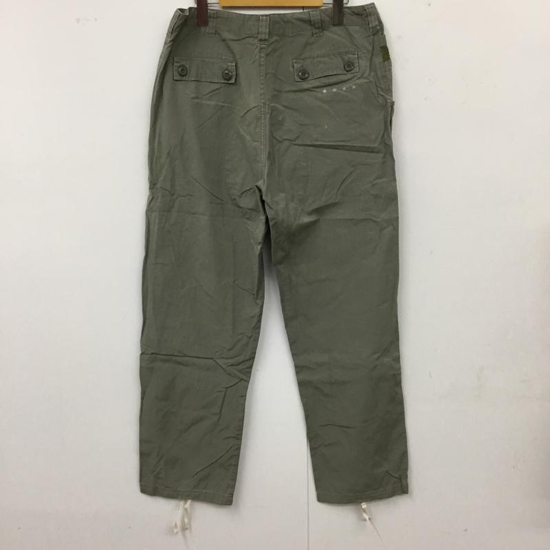 古着 USED ボトムス ボトムス ミリタリーパンツ カーゴパンツ 34 ワンポイント カーキ / カーキ /  メンズ USED 古着 中古 10116132