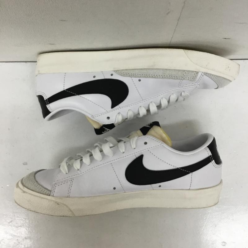 ナイキ NIKE スニーカー スニーカー 4769-102 BLAZER LOW  77 24.5cm ロゴ、文字 白 / ホワイト /  レディース USED 古着 中古 10141429