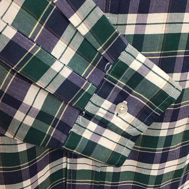 エルエルビーン L.L.Bean シャツ、ブラウス 長袖 長袖シャツ カラーシャツ ポケットシャツ 長袖カットソー チェックシャツ 80s アメリカ製 チェック マルチカラー / マルチカラー /  メンズ USED 古着 中古 10119904