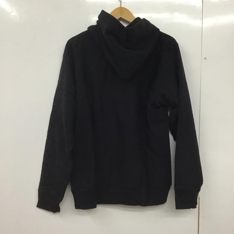 アベイシングエイプ A BATHING APE パーカー 長袖 長袖パーカー プルオーバーパーカー スウェット M ロゴ、文字 黒 / ブラック /  メンズ USED 古着 中古 10145558