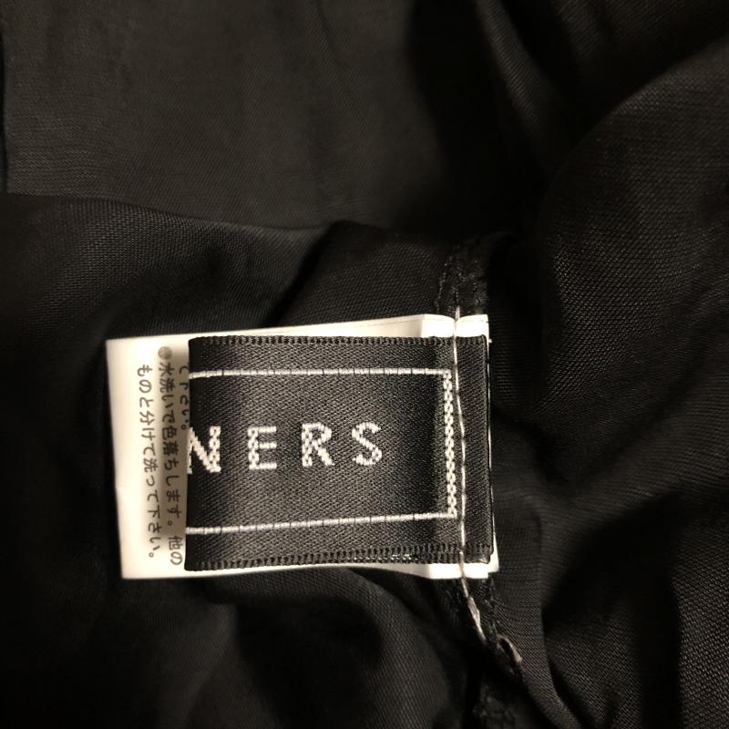 コーナーズ CORNERS ワンピース・ドレス・オールインワン ワンピース・ドレス・オールインワン M 無地 黒 / ブラック /  レディース USED 古着 中古 10015082