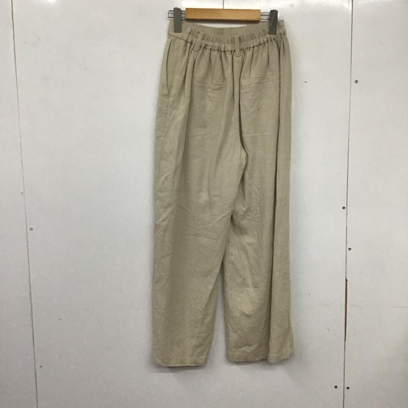 ローリーズファーム LOWRYS FARM パンツ ワークパンツ、ペインターパンツ ワイドパンツ カジュアルパンツ ワークパンツ FREE 無地 ベージュ / ベージュ /  レディース USED 古着 中古 10135054