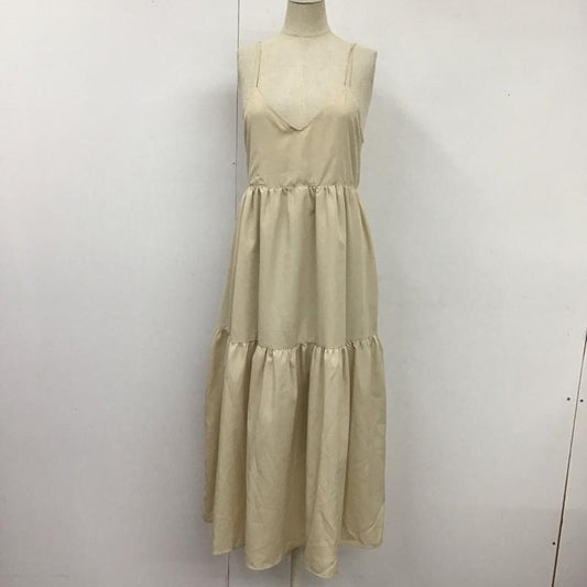 ダブルクローゼット w closet ワンピース ロングスカート FREE 無地 ベージュ / ベージュ /  レディース USED 古着 中古 10121267