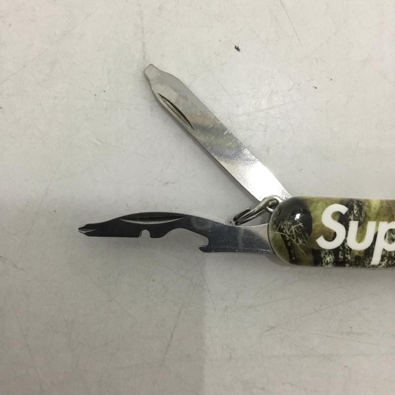 シュプリーム Supreme ファッション小物 ファッション小物 25SS Victorinox Pocket Knife ポケットナイフ コンパクトナイフ 箱有 ロゴ、文字 カーキ / カーキ /  メンズ USED 古着 中古 10142127