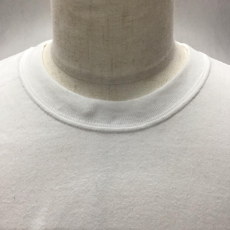 ステューシー STUSSY Tシャツ 半袖 半袖カットソー プリントTシャツ クルーネックカットソー L プリント 白 / ホワイト /  メンズ USED 古着 中古 10113185