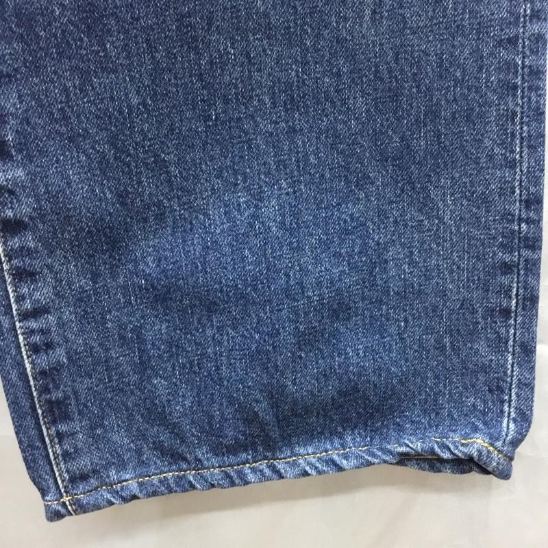 ステュディオ・ダ・ルチザン STUDIO D ARTISAN パンツ デニム、ジーンズ デニムパンツ ストレートパンツ ワイドパンツ カジュアルパンツ 36 無地 インディゴ / インディゴ /  メンズ USED 古着 中古 10111938