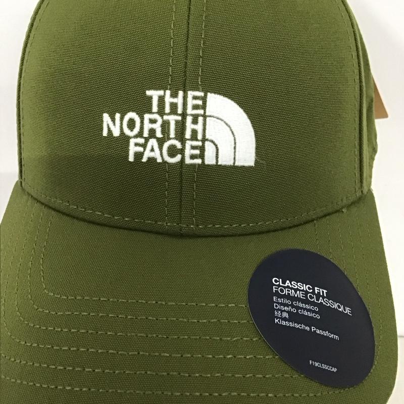 ザノースフェイス THE NORTH FACE 帽子 キャップ NF0A4VSV RECYCLED 66 CLASSIC HAT タグ付き ロゴ、文字 カーキ / カーキ /  メンズ USED 古着 中古 10132516
