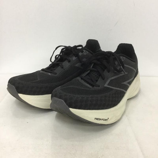 ニューバランス New Balance スニーカー スニーカー M1080B14 FRESH FOAM X 1080 28.5cm 28.5cm ロゴ、文字 黒 / ブラック / X 白 / ホワイト /  メンズ USED 古着 中古 10141609