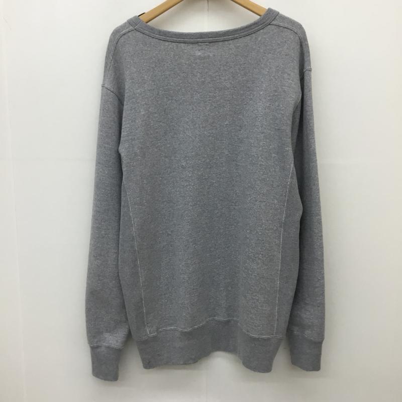 ロンハーマン Ron Herman トレーナー 長袖 XL 無地 灰 / グレー /  メンズ USED 古着 中古 10141215