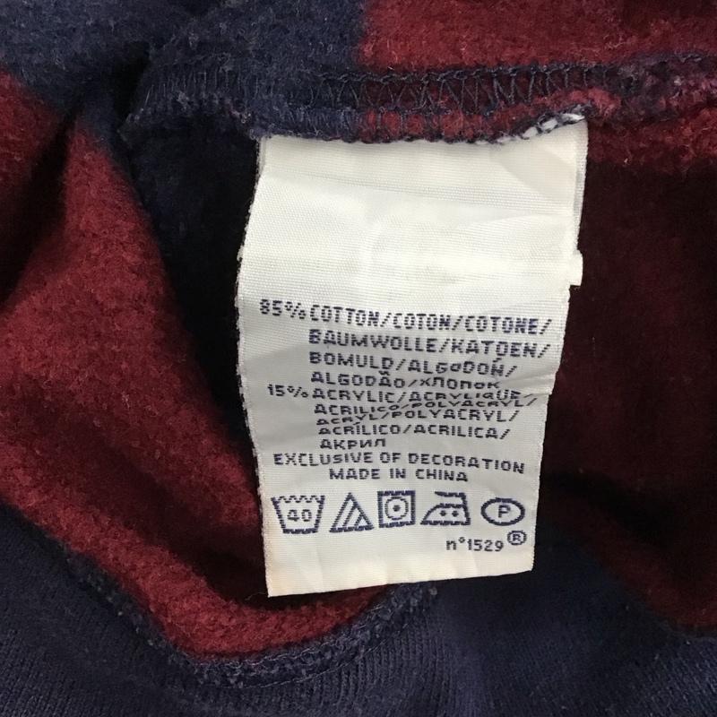 ポロバイラルフローレン Polo by RALPH LAUREN パーカー 長袖 長袖パーカー プルオーバーパーカー プリントスウェット トレーナー XXL ボーダー柄 マルチカラー / マルチカラー /  メンズ USED 古着 中古 10123956