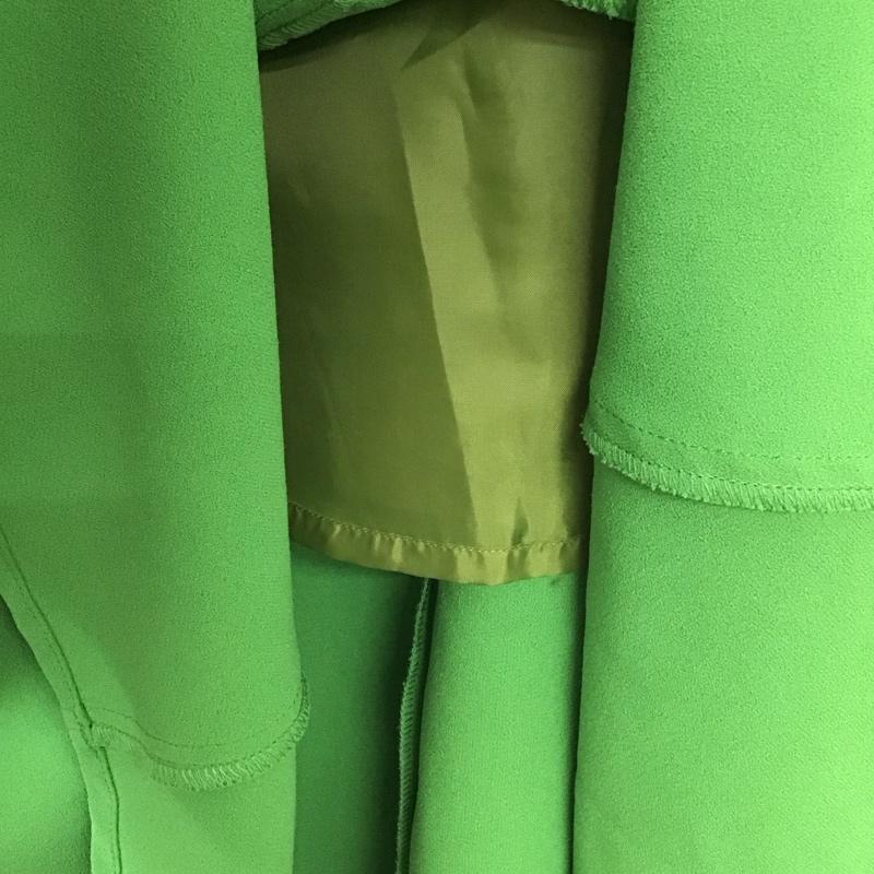 グリーンレーベルリラクシング green label relaxing スカート ロングスカート 3624-169-2183 マーメイド ライン マキシスカート 無地 緑 / グリーン /  レディース USED 古着 中古 10139954