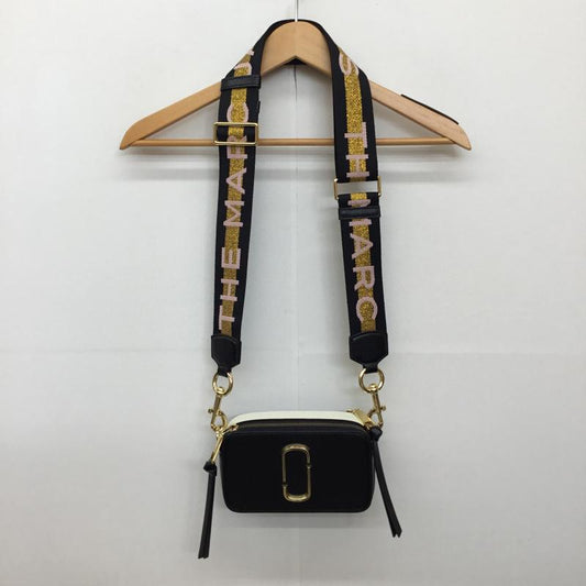 マークバイマークジェイコブス MARC by MARC JACOBS ショルダーバッグ ショルダーバッグ ロゴ、文字 黒 / ブラック / X 白 / ホワイト /  レディース USED 古着 中古 10138069