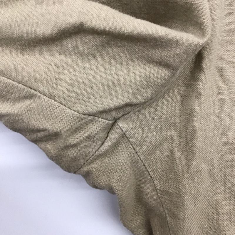 スタディオクリップ studio CLIP パンツ スラックス テーパードパンツ S 無地 ベージュ / ベージュ /  レディース USED 古着 中古 10131921