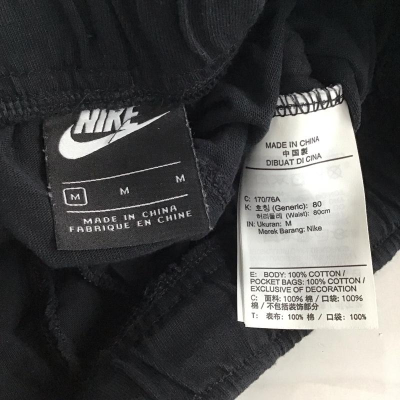 ナイキ NIKE パンツ ショートパンツ bv2773-010 クラブフリースメンズショートパンツ ハーフパンツ M ロゴ、文字 黒 / ブラック /  メンズ USED 古着 中古 10140871