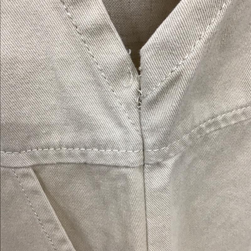 サマンサモスモス Samansa Mos2 ワンピース ロングスカート FLD-1105386 エプロンワンピース ジャンスカ キャミワンピース ノースリーブワンピース FREE 無地 ベージュ / ベージュ /  レディース USED 古着 中古 10116359