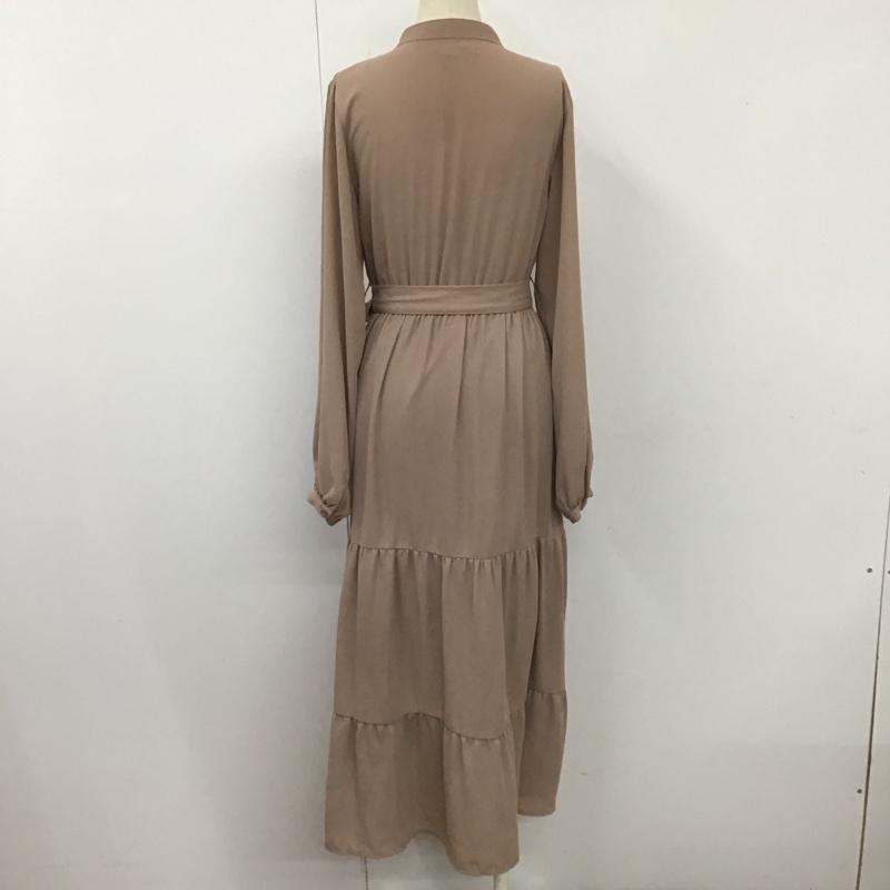 ナイスクラップ NICE CLAUP ワンピース ロングスカート FREE 無地 マルチカラー / マルチカラー /  レディース USED 古着 中古 10108139