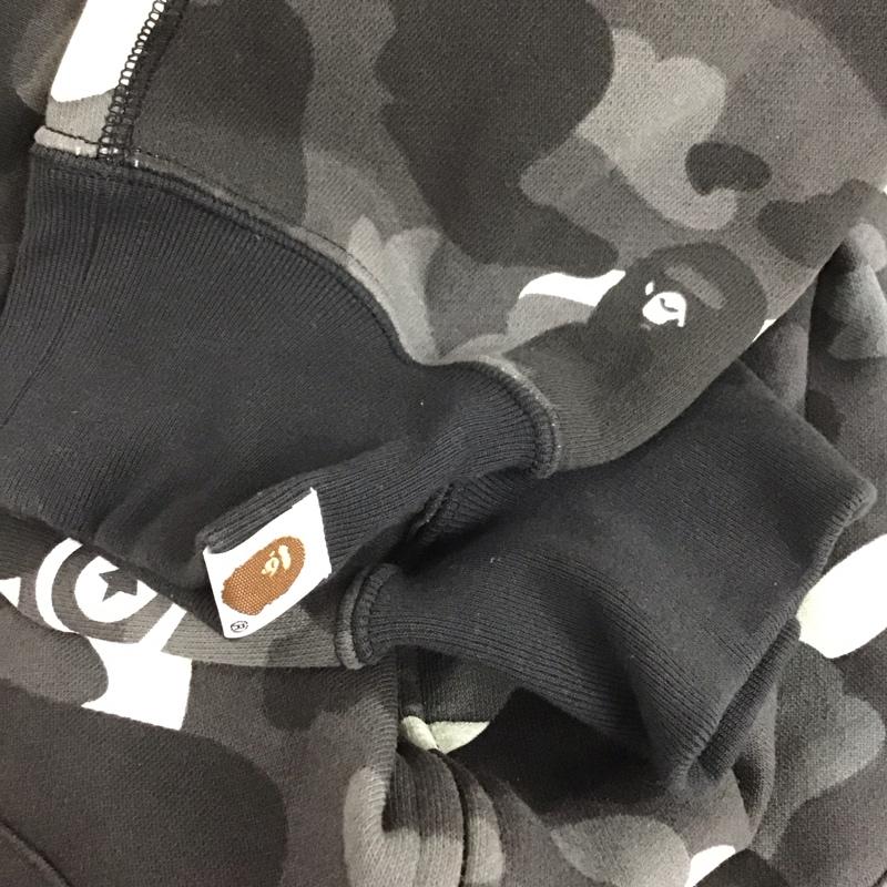 アベイシングエイプ A BATHING APE パーカー 長袖 ジップアップパーカー 長袖パーカー フード付きパーカー カモフラージュ柄・迷彩 白 / ホワイト / X 黒 / ブラック / X 灰 / グレー /  メンズ USED 古着 中古 10107440