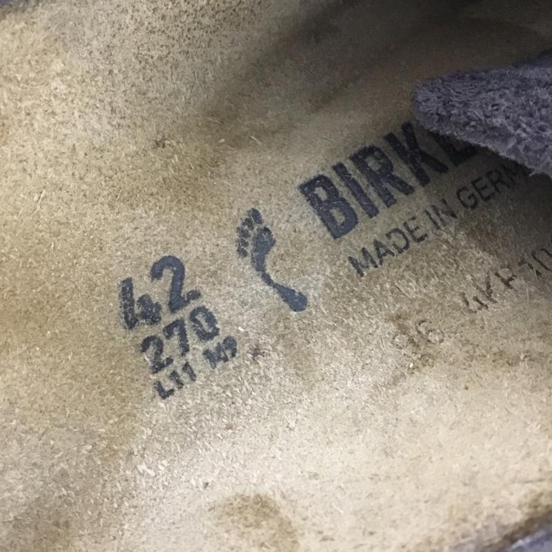 ビルケンシュトック BIRKENSTOCK サンダル サンダル Boston ボストン サボ 27.0cm 無地 ダークブラウン / ダークブラウン /  メンズ USED 古着 中古 10150428