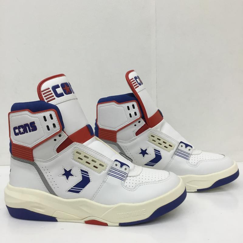 コンバース CONVERSE スニーカー スニーカー ERX-400 EW HI 27.0cm ロゴ、文字 白 / ホワイト /  メンズ USED 古着 中古 10110133
