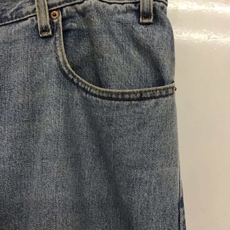 リーバイストラウスアンドコー Levi Strauss & co. パンツ デニム、ジーンズ デニムパンツ ワイドパンツ カジュアルパンツ 40 無地 インディゴ / インディゴ /  メンズ USED 古着 中古 10139654