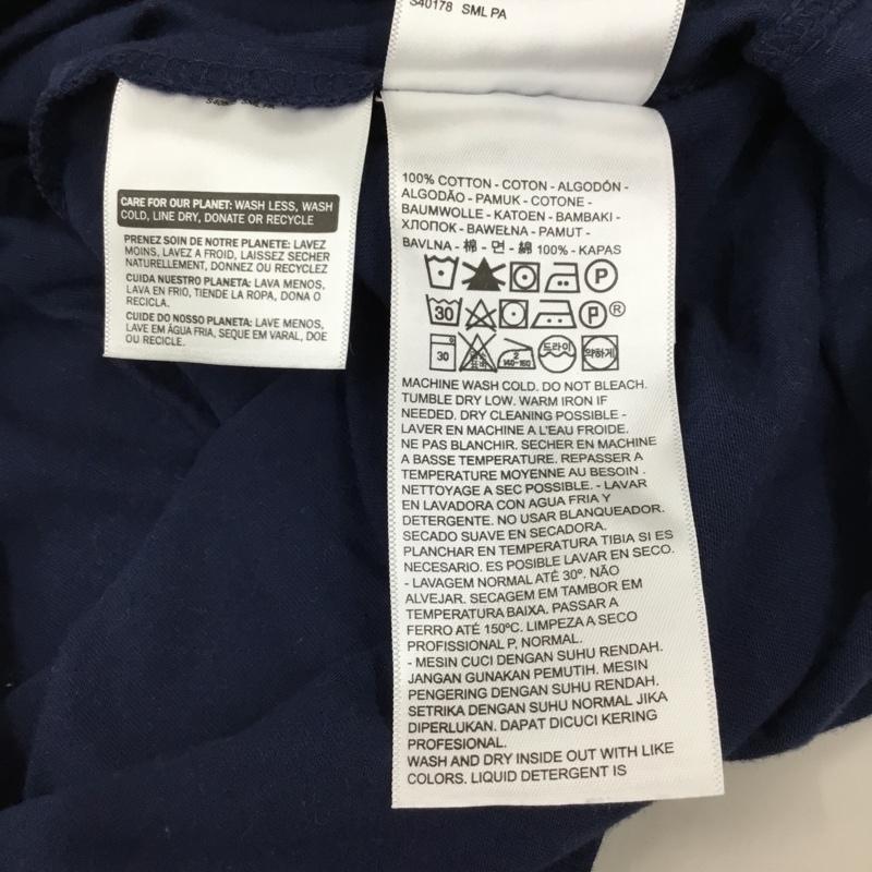 リーバイス Levi s Tシャツ 半袖 M 無地 紺 / ネイビー /  メンズ USED 古着 中古 10110598