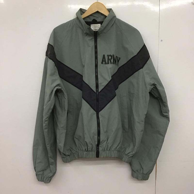 ミリタリー ミリタリー ジャケット、上着 ジャンパー、ブルゾン ミリタリージャケット アメリカ軍 トレーニングジャケット L ロゴ、文字 カーキ / カーキ /  メンズ USED 古着 中古 10148200