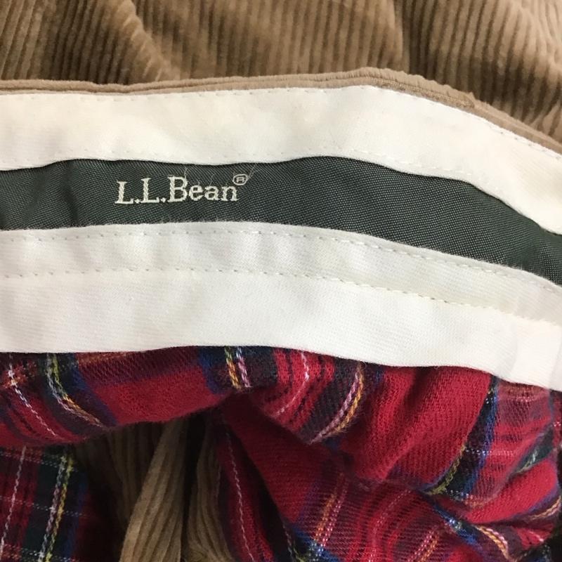 エルエルビーン L.L.Bean ボトムス ボトムス 272859 コーデュロイパンツ Ｗ30 コットン 30インチ 無地 茶 / ブラウン /  メンズ USED 古着 中古 10111210