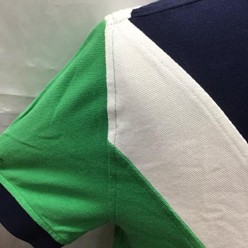 トミーヒルフィガー TOMMY HILFIGER ポロシャツ 半袖 半袖ポロシャツ カラーシャツ 半袖カットソー S ロゴ、文字 マルチカラー / マルチカラー /  メンズ USED 古着 中古 10111681