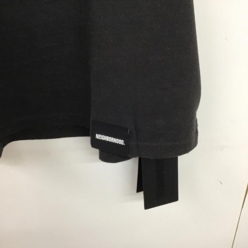 ネイバーフッド NEIGHBORHOOD Tシャツ 半袖 231lpnh-csm02 クロスエンブロイダリクルーネック 長袖カットソー S ロゴ、文字 灰 / グレー /  メンズ USED 古着 中古 10132289