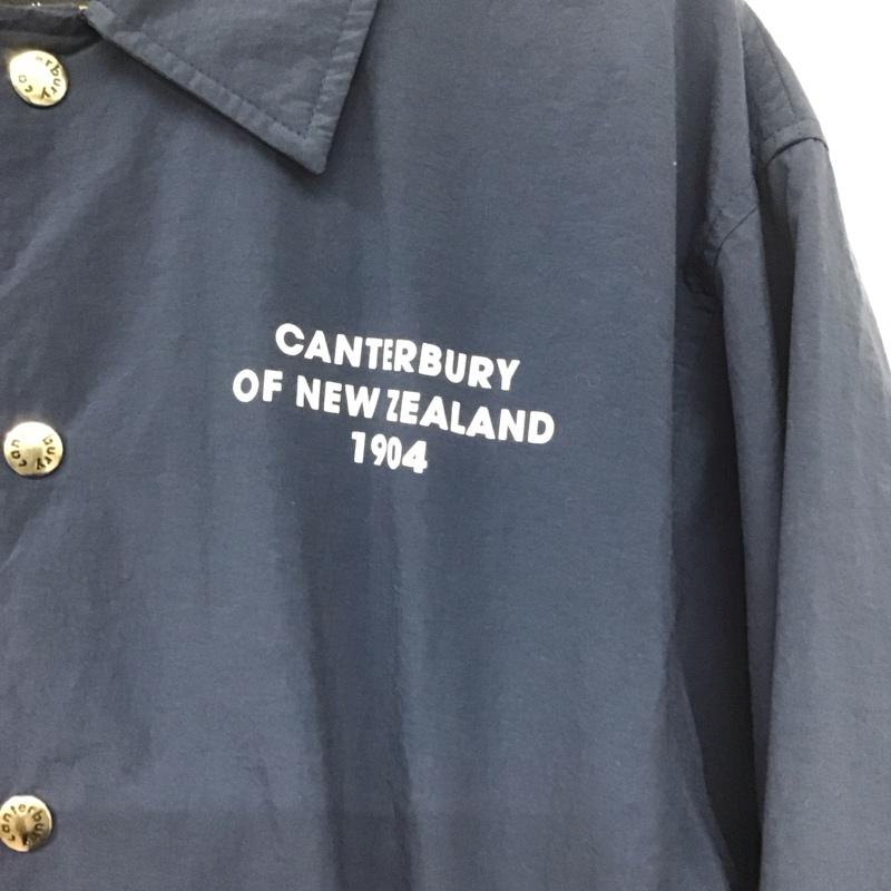 カンタベリー CANTERBURY ジャケット、上着 ジャンパー、ブルゾン M プリント X ロゴ、文字 紺 / ネイビー /  メンズ USED 古着 中古 10141130