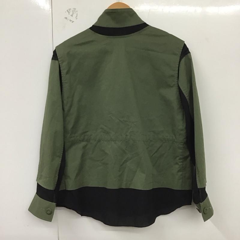 ジーユー GU ジャケット、上着 ジャケット、ブレザー 211-333416 アンダーカバー ジップアップジャケット S 無地 カーキ / カーキ /  メンズ USED 古着 中古 10130085