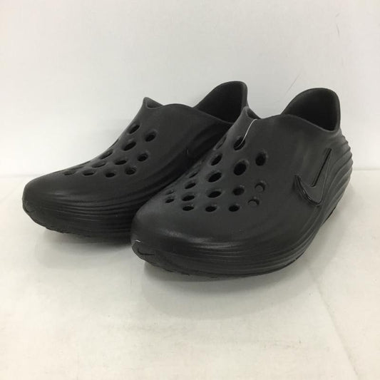 ナイキ NIKE スリッポン スリッポン HV5060-001 ReactX Rejuven8 リカバリーシューズ ワンポイント 黒 / ブラック /  メンズ USED 古着 中古 10133817