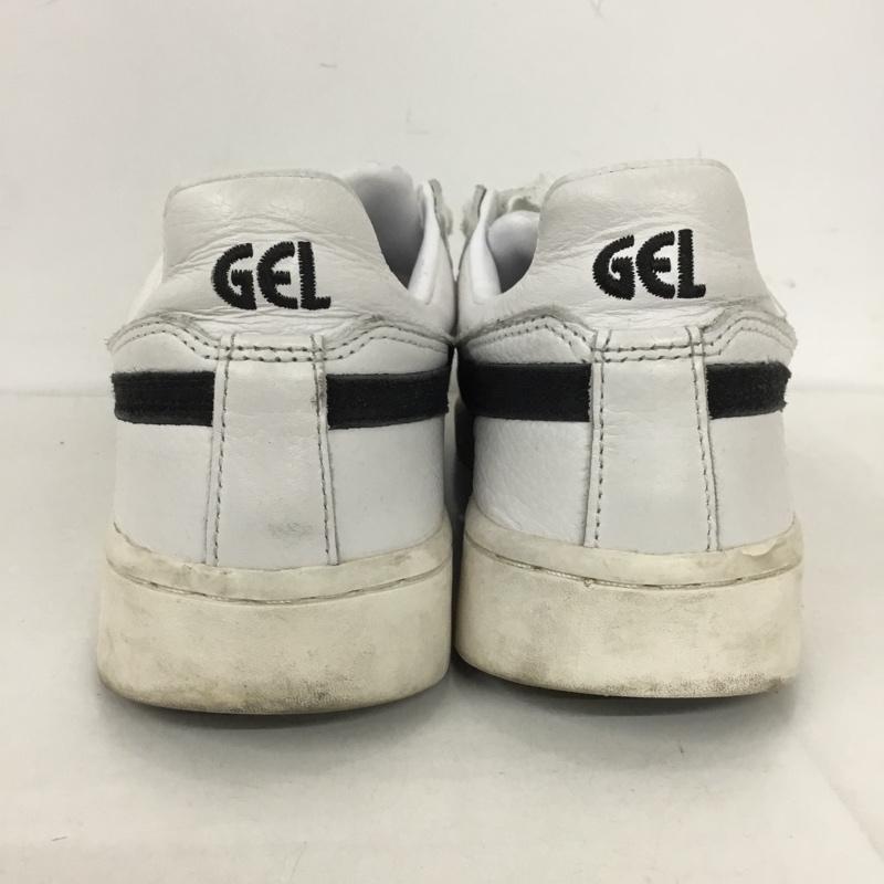 アシックス ASICS スニーカー スニーカー F461022 GEL-PTG 28.0cm ロゴ、文字 白 / ホワイト / X 黒 / ブラック /  メンズ USED 古着 中古 10130555
