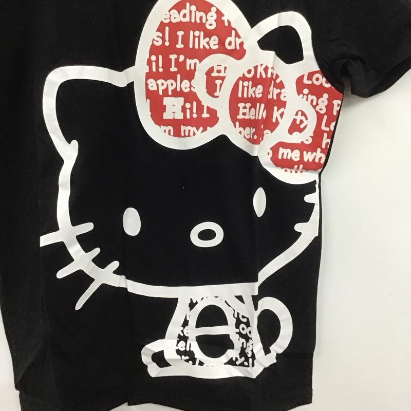 古着 USED Tシャツ 半袖 ハローキティ M プリント X キャラクター 黒 / ブラック /  レディース USED 古着 中古 10147708