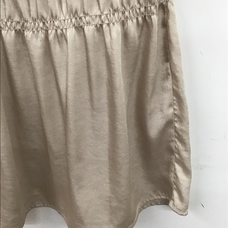 ダブルクローゼット w closet スカート ロングスカート FREE 無地 ベージュ / ベージュ /  レディース USED 古着 中古 10131656