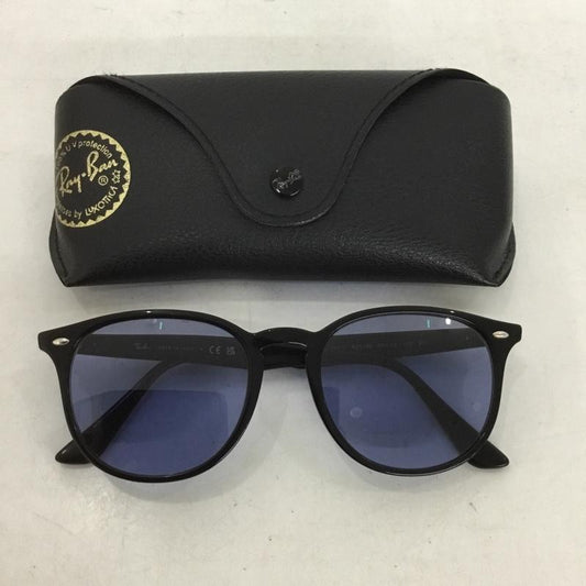 レイバン Ray-Ban めがね・サングラス サングラス RB4259-F カラーレンズ ケース付き ロゴ、文字 黒 / ブラック / X 青 / ブルー /  メンズ USED 古着 中古 10133294