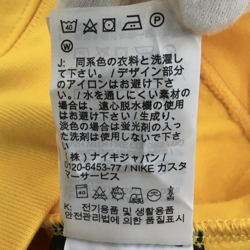 ナイキ NIKE パーカー 長袖 DA3920-739 DRAKE NOCTA Hoodie L ロゴ、文字 黄 / イエロー /  メンズ USED 古着 中古 10144850