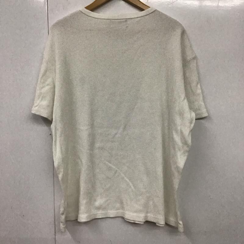 ポロラルフローレン POLO RALPH LAUREN カットソー 半袖 半袖カットソー 無地Tシャツ クルーネックカットソー L ロゴ、文字 白 / ホワイト /  メンズ USED 古着 中古 10130598