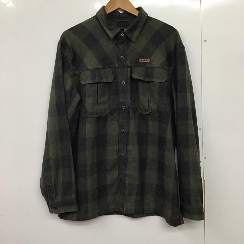 パタゴニア patagonia シャツ、ブラウス 長袖 53320fa24 ファリアーズシャツ L チェック マルチカラー / マルチカラー /  メンズ USED 古着 中古 10151152