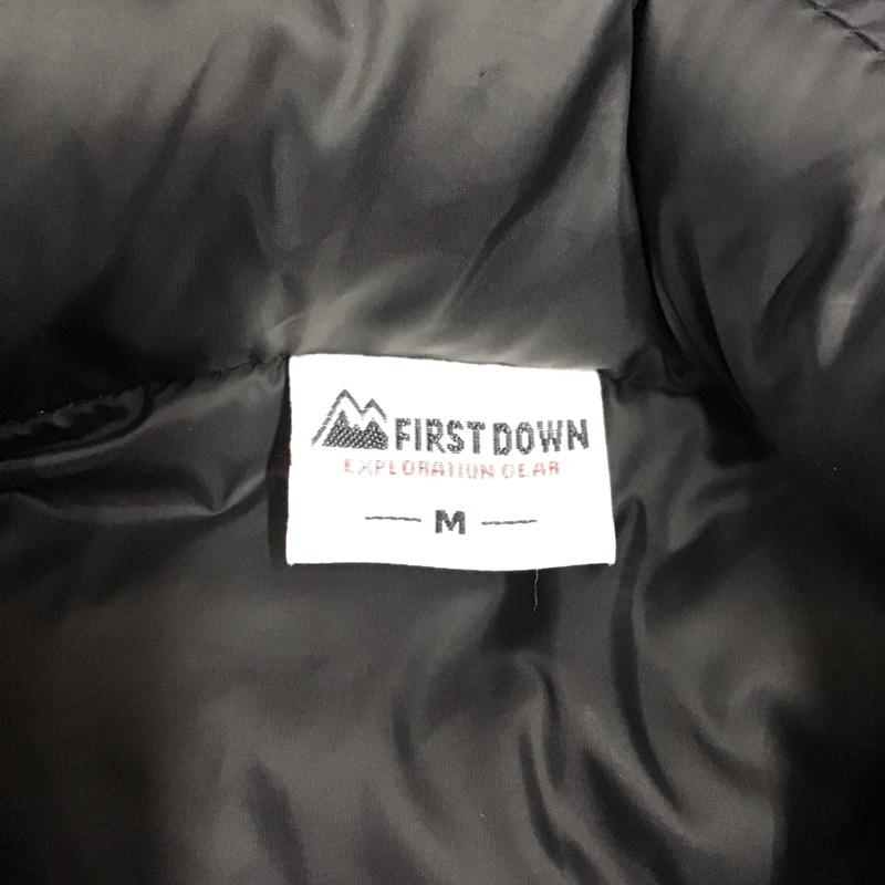 ファーストダウン FIRST DOWN ジャケット、上着 ジャケット、ブレザー 642931 中綿ジャケット M ロゴ、文字 カーキ / カーキ /  メンズ USED 古着 中古 10121156