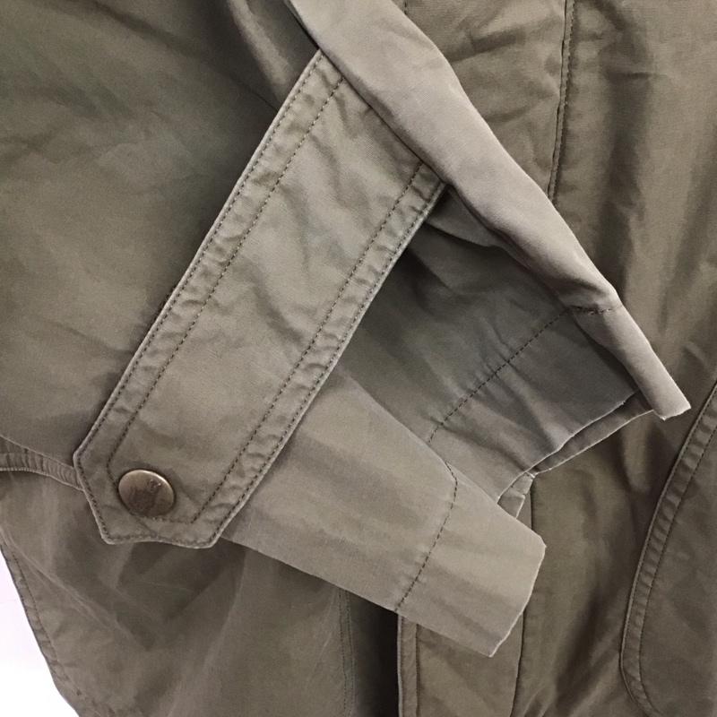 ラコステ LACOSTE ジャケット、上着 ジャンパー、ブルゾン ジップアップジャケット ジャンパー ジャケット カジュアルジャケット アウター 4 無地 カーキ / カーキ /  メンズ USED 古着 中古 10118997