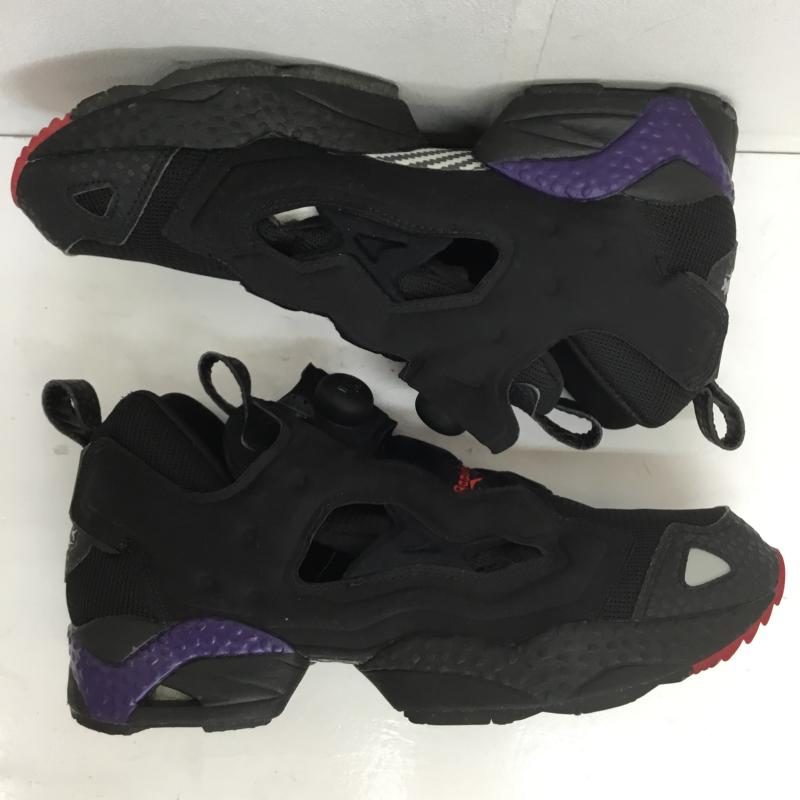 リーボック Reebok スニーカー スニーカー INSTAPUMP FURY EASTBAY  J94549 28.0cm ロゴ、文字 黒 / ブラック / X 紫 / パープル / X 赤 / レッド /  メンズ USED 古着 中古 10128861