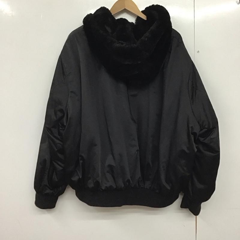 ザラ ZARA ジャケット、上着 ジャンパー、ブルゾン リバーシブル M 無地 黒 / ブラック /  レディース USED 古着 中古 10141829