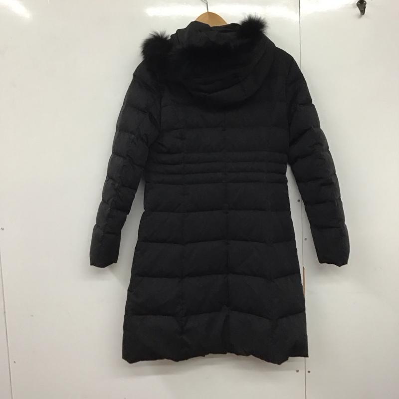 アンタイトル UNTITLED ジャケット、上着 ジャンパー、ブルゾン ジップアップジャケット ロングジャケット アウター 1 無地 黒 / ブラック /  レディース USED 古着 中古 10142647